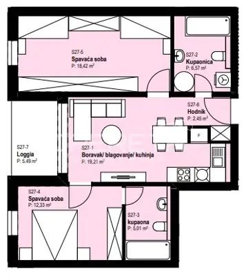 Stan 71 m², Žitnjak - novogradnja i 2 kupaonice - 13