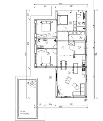 Villa 137 m², Prhati near Barban, pool and quiet location - 3