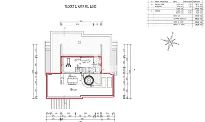 Stan 98 m², Zambratija, 300 m od mora i krovna terasa - 18