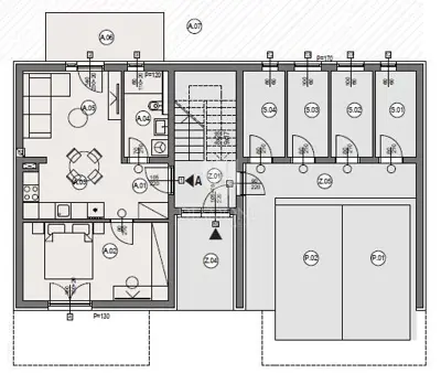 Wohnung 52 m², Štinjan - Garten 73 m² und Terrasse - 3