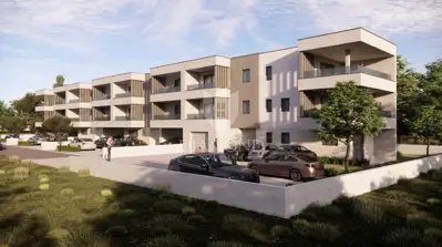 Wohnung 52 m², Štinjan - Garten 73 m² und Terrasse - 2