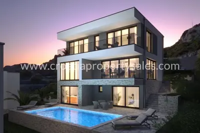 Villa 233 m², Pelješac Peninsula - sea and Korčula view