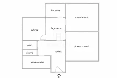 4-room apartment, Donji grad, center of Zagreb, elevator and balcony - 13