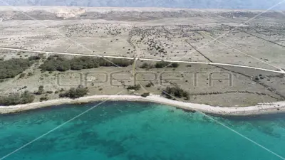 Baugrundstück, Košljun na Pagu, erste Reihe zum Meer - 9
