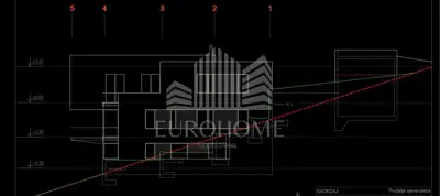 Građevinsko zemljište 1.030 m², Gračani - dozvola i projekt - 6