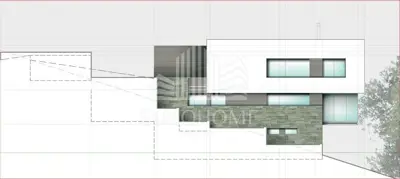 Građevinsko zemljište 1.030 m², Gračani - dozvola i projekt - 2