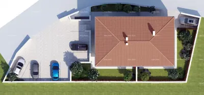 Baugrundstück mit baugenehmigung für den bau von 6 luxusapartments – kaštel - 5