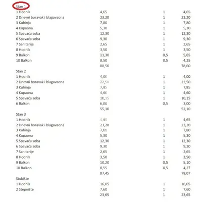 Stan 79 m², Kaštel kod Buja, lift i 2 terase - 7