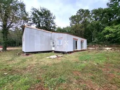 Tinjan, Kringa, montažna kuća, 113 m², bazen, okućnica - 6