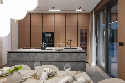 Vila u Krnici, grijani bazen 60 m² i pogled na more - 20