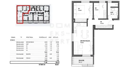 Wohnung zum Kauf in Sesvete, 58,6 m² - 6