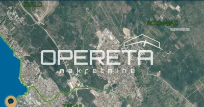 Građevinsko zemljište 422 m², Bokanjac, miran dio grada