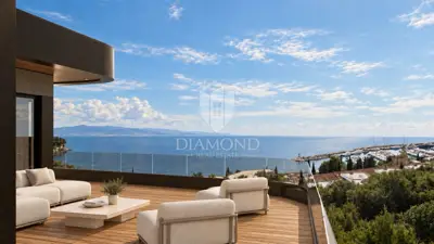 Wohnung 111 m², Ičići - Neubau mit Aufzug und Meerblick - 3