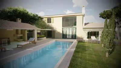 Haus mit Pool, Svetvinčenat, 40 m² Pool und Hof - 11