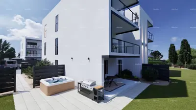 Wohnung mit 2 Schlafzimmern, Peroj, Hof 112 m² und 2 Parkplätze - 3