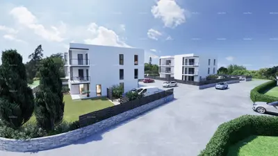 Wohnung mit 2 Schlafzimmern, Peroj, Hof 112 m² und 2 Parkplätze - 10