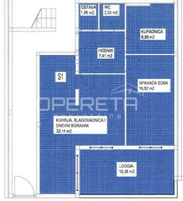 Stan 82 m², Čiovo - prvi red do mora - 2