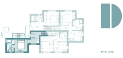 Stan 94,4 m², Murter - pogled na more i dvije terase - 17