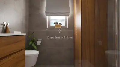 Stan 1. kat, Vabriga - 1 spavaća soba, terasa - 13
