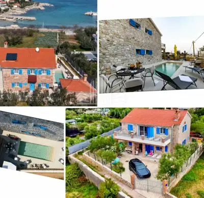Villa 300 m², Ždrelac on Pašman, 50 m from the sea