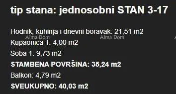 Stan 40 m², Umag - blizu centra i mora - 21