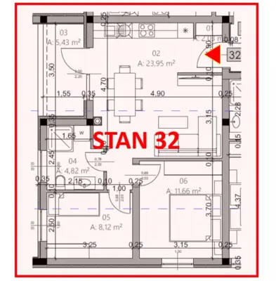 Wohnung 55 m², Pula - Monvidal, Neubau mit Aufzug - 5
