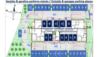 Stan 45 m², Pula - Monvidal, novogradnja s liftom - 8
