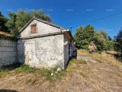 Baugrundstück mit Ruinenhaus in Labin zu verkaufen, mit Meerblick und Projekt. - 12