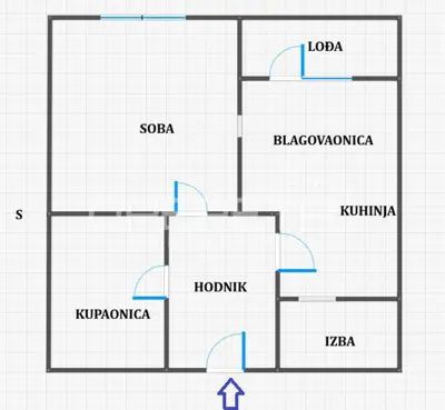 Stan 41 m², Jarun, istočna orijentacija i lođa - 15