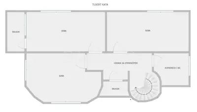 Sesvete, kuća površine 260 m², sagrađena 1986. - 20