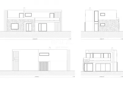 Land 554 m², Tinjan - location permit and connections - 8