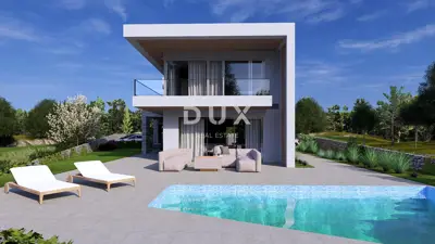 Land 554 m², Tinjan - location permit and connections - 2