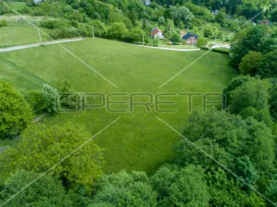 Building land 9,787 m², Donji Laduč, view and stream - 2