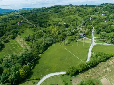 Building land 9,787 m², Donji Laduč, view and stream - 3