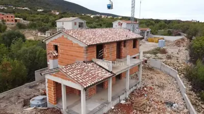 Labin - Haus im Bau mit Pool - 2