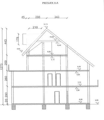 House 356 m², Ivanja Reka - semi-detached and 4 floors - 27