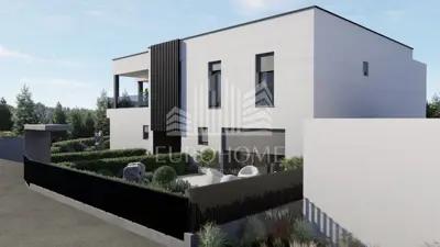 Stan u luksuznoj urbanoj vili – Gračani, 102 m², balkon i pogled na ze - 8