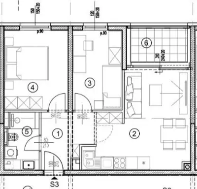 Wohnungen zum Verkauf in einem neuen Wohnprojekt in exklusiver Lage, 300 m vom Meer entfernt, Pula, Veruda! - 9