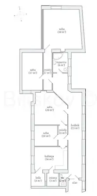 Stan 149 m², Šalata, Gornji grad - svijetao i tih - 17