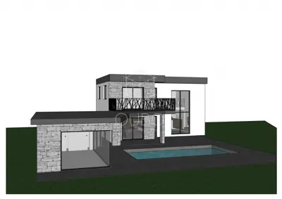 Building plot 1,236 m², Valentići - peace and privacy