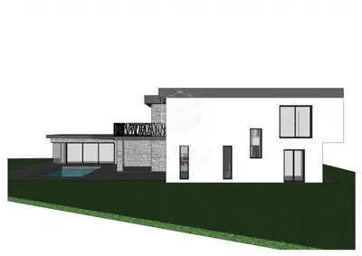 Building plot 1,236 m², Valentići - peace and privacy - 3