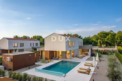 ISTRA, LABIN - Moderne Neubauimmobilie auf großzügigem Grundstück