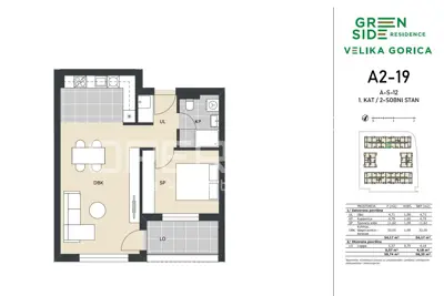 PRODAJA, VELIKA GORICA – NOVOGRADNJA | 2-SOBNI STAN 58m² S LOGGIJOM - 7
