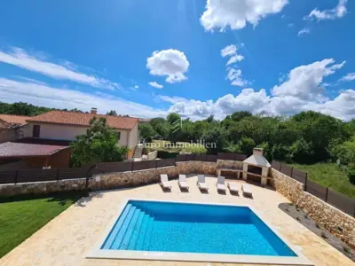 Villa 168 m², Dobrinj i okolica - grijani bazen i vrt - 19