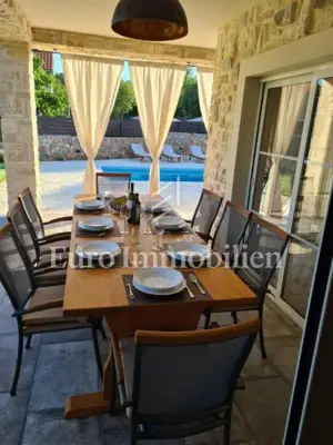 Villa 168 m², Dobrinj i okolica - grijani bazen i vrt - 8