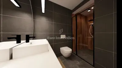 Apartman 100 m², Vrbnik - pogled na more i terasa - 16