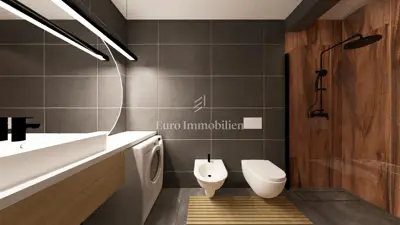 Apartman 100 m², Vrbnik - pogled na more i terasa - 18