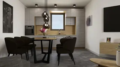Apartman 100 m², Vrbnik - pogled na more i terasa - 10