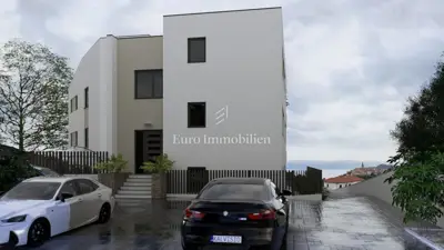 Apartman 100 m², Vrbnik - pogled na more i terasa - 3