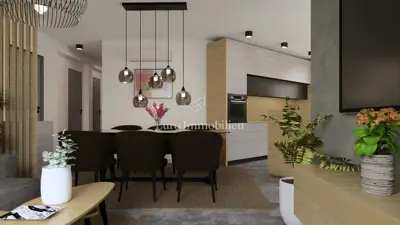 Apartman 100 m², Vrbnik - pogled na more i terasa - 7